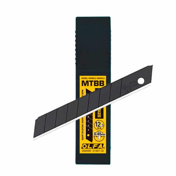 Olfa MTBB-10B – 12,5 mm Excel Black Klingen – Bild 2