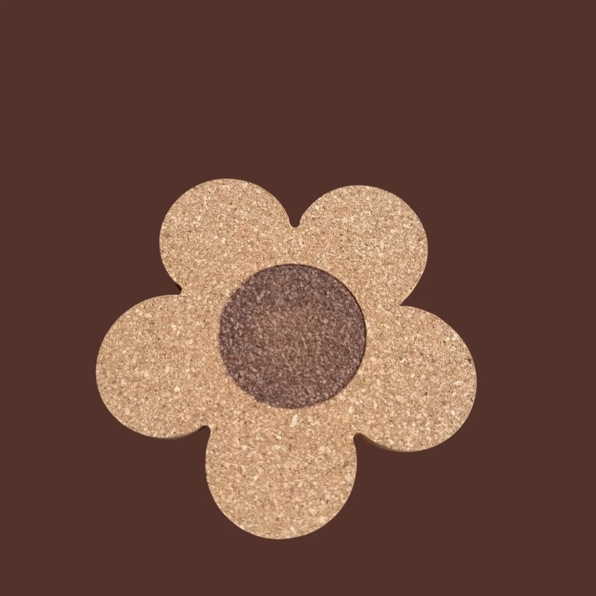🌼 Blüten-Untersetzer aus 100 % Naturkork – stilvoll, nachhaltig & funktional 🌼 – Bild 3